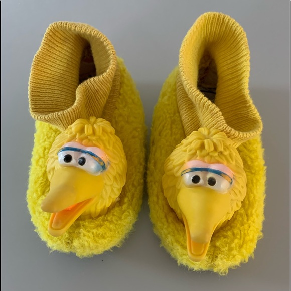 big bird slippers